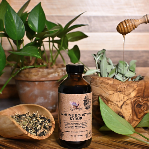 Immune Boosting Syrup, Front Bottle