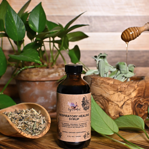 Respiratory Healing Syrup, Close Up