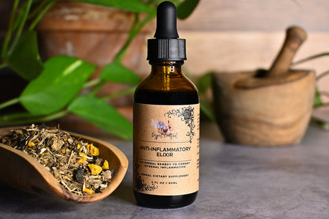 Anti-Inflammatory Elixir, Close Up