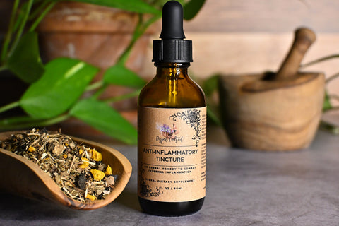 Anti-Inflammatory Tincture, Close Up