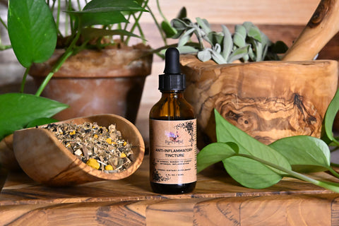 Anti-Inflammatory Tincture, Front Bottle