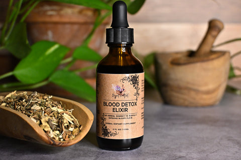Blood Detox Elixir, Close Up
