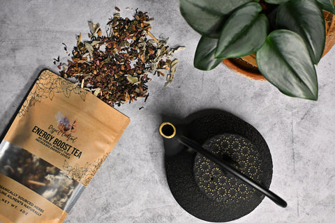 Energy Boost Tea, Front Packet