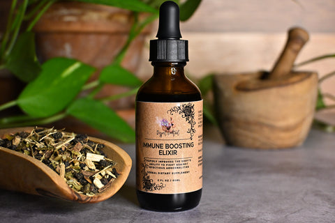 Immune Boosting Elixir, Close Up