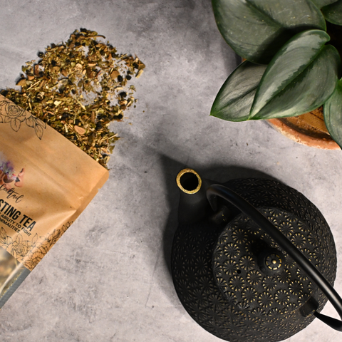 Immune Boosting Tea, Close Up