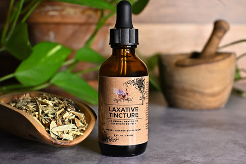 Laxative Tincture, Close Up