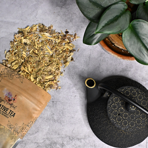 Laxative Tea, Close Up