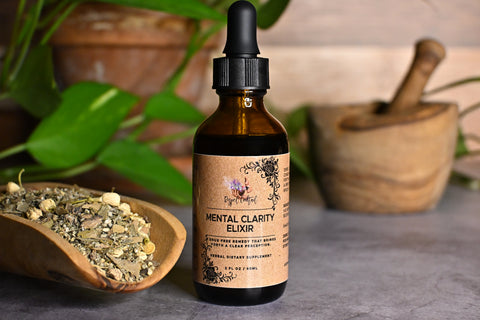 Mental Clarity Elixir, Close Up