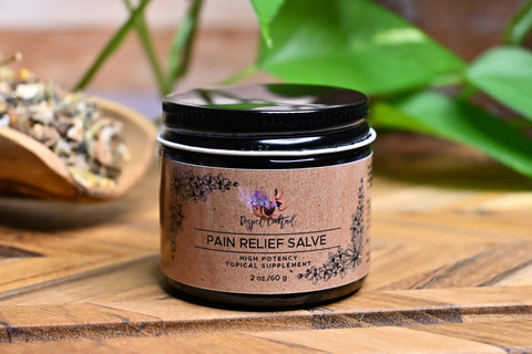 Pain Relief Salve, Close Up