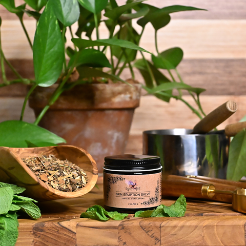 Skin Eruption Salve, Front Jar